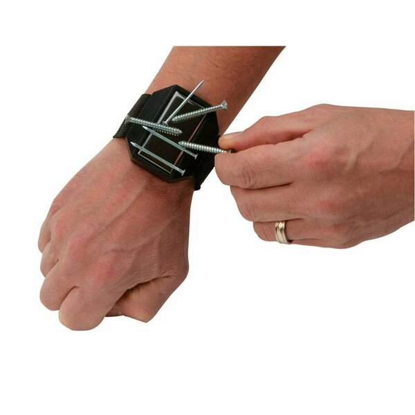 Performance Tool 17 in. Elastic Magnetic Wristband; Black - 12 Piece 2797157